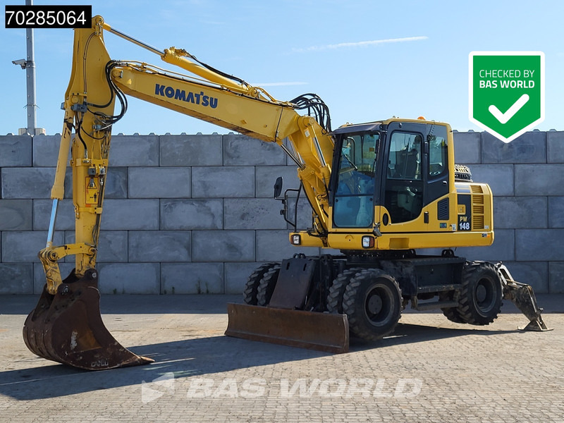 Komatsu PW148 -8 - 휠 굴삭기 : 사진 1 Komatsu PW148 -8 - 휠 굴삭기 : 사진 1