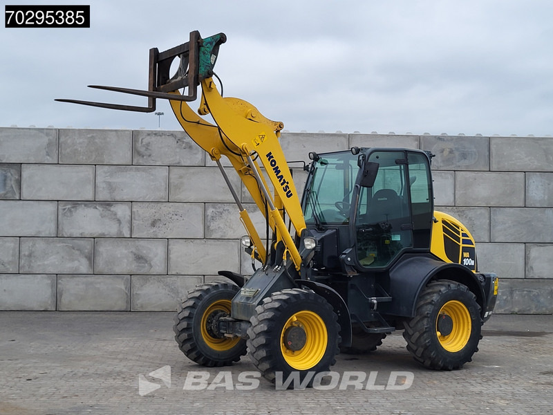 Komatsu WA100 M-7 BUCKET + FORKS - 휠 로더 : 사진 3 Komatsu WA100 M-7 BUCKET + FORKS - 휠 로더 : 사진 3