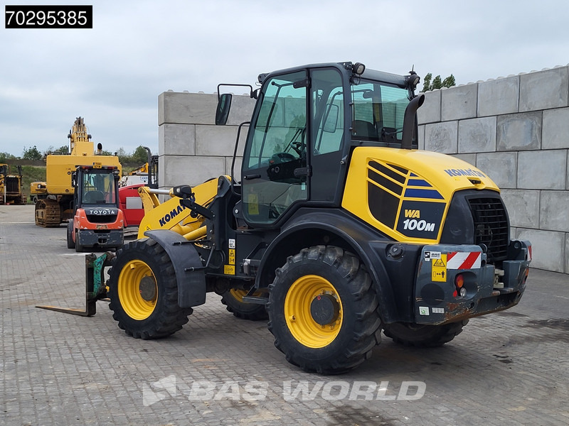 Komatsu WA100 M-7 BUCKET + FORKS - 휠 로더 : 사진 5 Komatsu WA100 M-7 BUCKET + FORKS - 휠 로더 : 사진 5