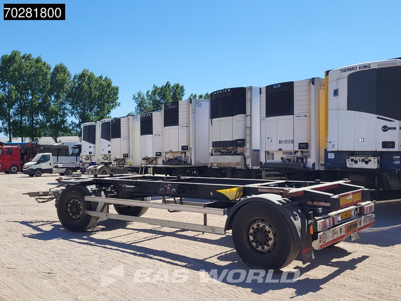 Krone AZ 2 axles - 컨테이너 운반 장치/ 스와프 보디 트레일러 : 사진 2 Krone AZ 2 axles - 컨테이너 운반 장치/ 스와프 보디 트레일러 : 사진 2