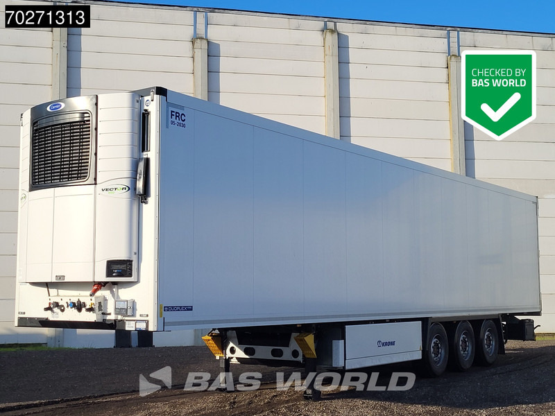 Krone Carrier Vector 1550 3 axles Liftachse Palettenkasten - 냉동 세미 트레일러 : 사진 1 Krone Carrier Vector 1550 3 axles Liftachse Palettenkasten - 냉동 세미 트레일러 : 사진 1