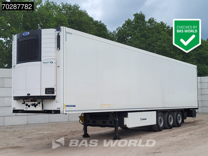 Krone Carrier Vector 1550 ATP / FRC Doppelstock Palettenkasten Liftachse - 냉동 세미 트레일러 : 사진 1 Krone Carrier Vector 1550 ATP / FRC Doppelstock Palettenkasten Liftachse - 냉동 세미 트레일러 : 사진 1