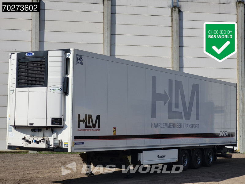 Krone Carrier Vector 1550 Tailgate TUV 11/25 Liftachse Bloemenbreed - 냉동 세미 트레일러 : 사진 1 Krone Carrier Vector 1550 Tailgate TUV 11/25 Liftachse Bloemenbreed - 냉동 세미 트레일러 : 사진 1