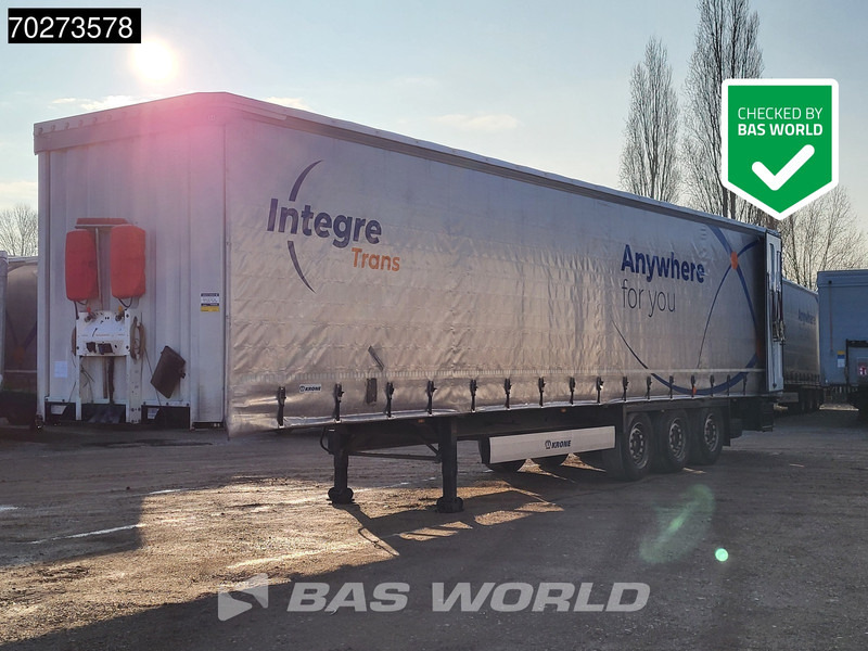 Krone SD 3 axles Anti-Vandalimus-Plane - 커튼사이더 세미 트레일러 : 사진 1 Krone SD 3 axles Anti-Vandalimus-Plane - 커튼사이더 세미 트레일러 : 사진 1