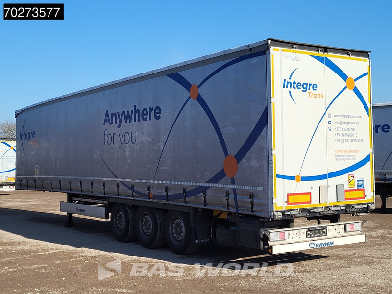 Krone SD 3 axles Edscha Anti Vandalismus plane - 커튼사이더 세미 트레일러 : 사진 2 Krone SD 3 axles Edscha Anti Vandalismus plane - 커튼사이더 세미 트레일러 : 사진 2