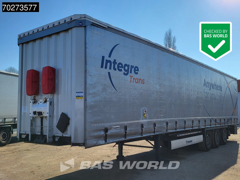 Krone SD 3 axles Edscha Anti Vandalismus plane - 커튼사이더 세미 트레일러 : 사진 1 Krone SD 3 axles Edscha Anti Vandalismus plane - 커튼사이더 세미 트레일러 : 사진 1