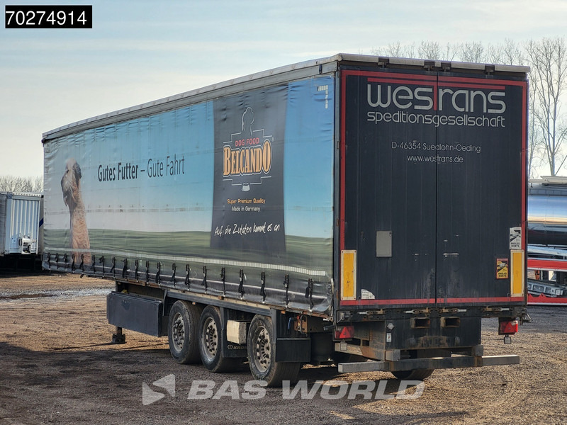 Krone SD 3 axles Forklift Lift+Lenkachse Kooiaap Palettenkasten SAF Sliding Roof - 커튼사이더 세미 트레일러 : 사진 2 Krone SD 3 axles Forklift Lift+Lenkachse Kooiaap Palettenkasten SAF Sliding Roof - 커튼사이더 세미 트레일러 : 사진 2