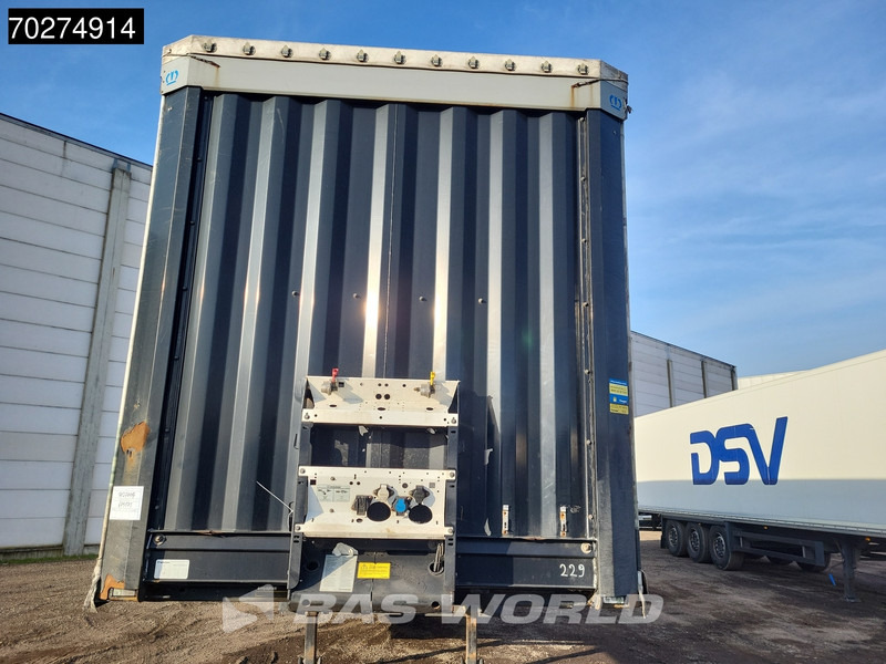 Krone SD 3 axles Forklift Lift+Lenkachse Kooiaap Palettenkasten SAF Sliding Roof - 커튼사이더 세미 트레일러 : 사진 3 Krone SD 3 axles Forklift Lift+Lenkachse Kooiaap Palettenkasten SAF Sliding Roof - 커튼사이더 세미 트레일러 : 사진 3
