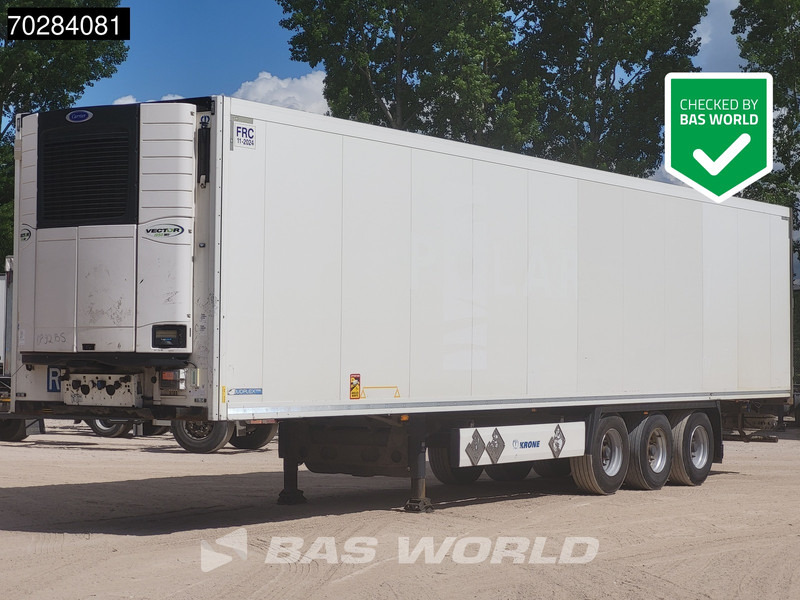 Krone SD 3 axles TÜV 01-26 Doppelverdampfer Doppelstock Blumenbreit Schiebewand - 냉동 세미 트레일러 : 사진 1 Krone SD 3 axles TÜV 01-26 Doppelverdampfer Doppelstock Blumenbreit Schiebewand - 냉동 세미 트레일러 : 사진 1