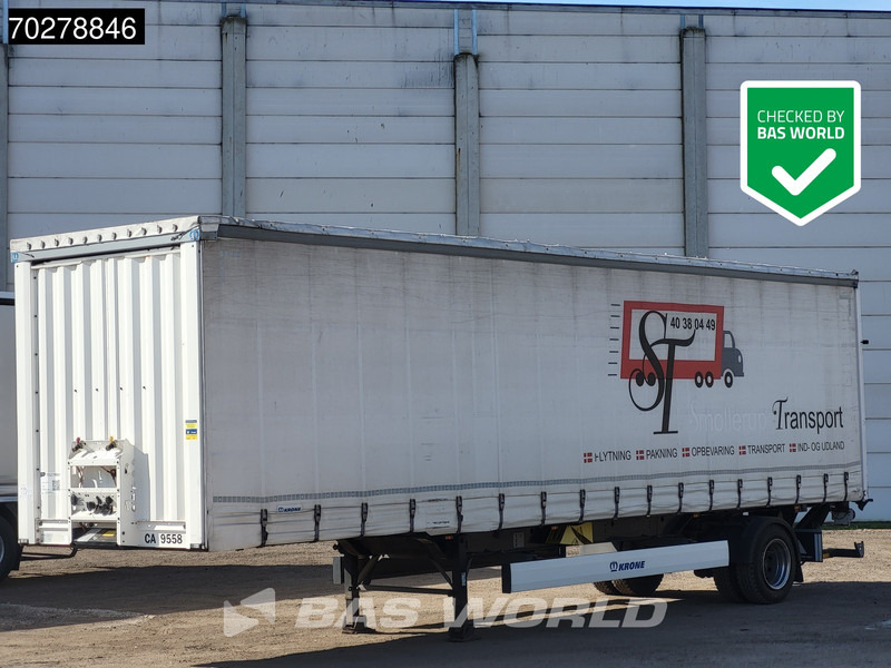 Krone SE City Steering Axle Tailgate LBW - 커튼사이더 세미 트레일러 : 사진 1 Krone SE City Steering Axle Tailgate LBW - 커튼사이더 세미 트레일러 : 사진 1
