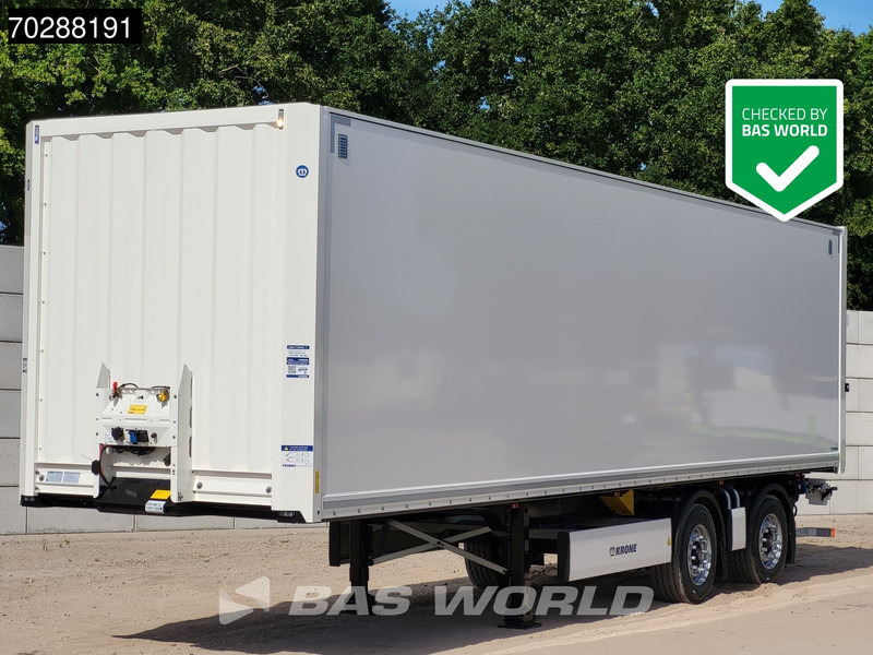 Krone SZ City NEW Lift+Lenkachse Tail Lift - 밀폐형 박스 세미 트레일러 : 사진 1 Krone SZ City NEW Lift+Lenkachse Tail Lift - 밀폐형 박스 세미 트레일러 : 사진 1