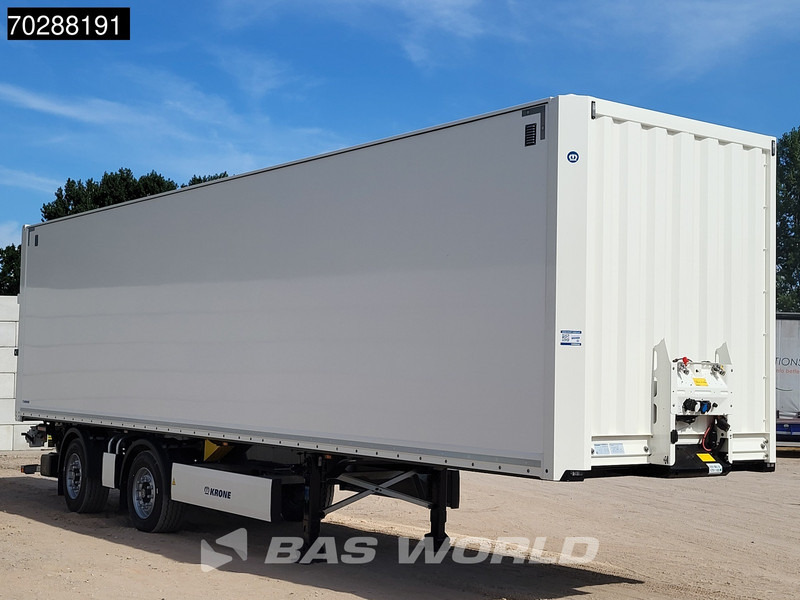 Krone SZ City NEW Lift+Lenkachse Tail Lift - 밀폐형 박스 세미 트레일러 : 사진 3 Krone SZ City NEW Lift+Lenkachse Tail Lift - 밀폐형 박스 세미 트레일러 : 사진 3