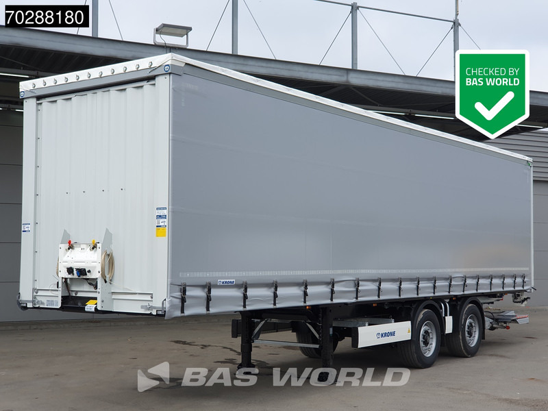 Krone SZ NEW Tailgate City Lift + Lenkachse LBW Ladebordwand - 커튼사이더 세미 트레일러 : 사진 1 Krone SZ NEW Tailgate City Lift + Lenkachse LBW Ladebordwand - 커튼사이더 세미 트레일러 : 사진 1