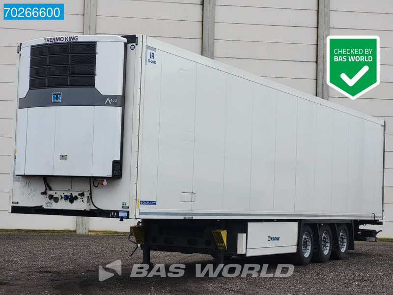Krone Thermo King A400 Doppelstock Blumenbreit Liftachse Palettenkasten - 냉동 세미 트레일러 : 사진 1 Krone Thermo King A400 Doppelstock Blumenbreit Liftachse Palettenkasten - 냉동 세미 트레일러 : 사진 1