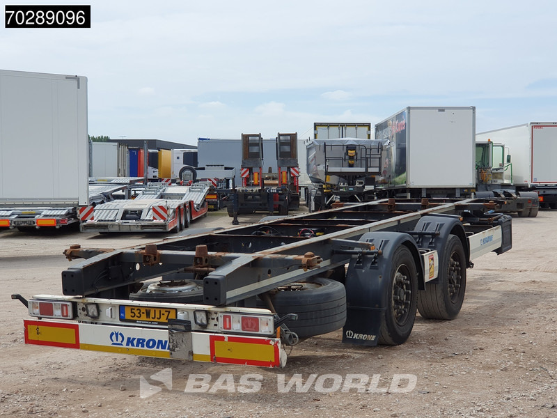 Krone ZZ 2 axles BDF 20ft - 컨테이너 운반 장치/ 스와프 보디 트레일러 : 사진 5 Krone ZZ 2 axles BDF 20ft - 컨테이너 운반 장치/ 스와프 보디 트레일러 : 사진 5