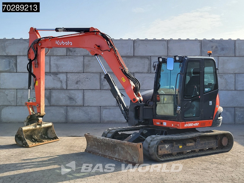Kubota KX080-4a2 A/C - 미니 굴삭기 : 사진 2 Kubota KX080-4a2 A/C - 미니 굴삭기 : 사진 2