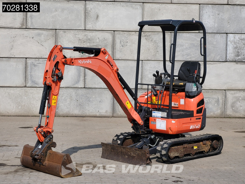 Kubota U17-3a 3 BUCKETS - 미니 굴삭기 : 사진 2 Kubota U17-3a 3 BUCKETS - 미니 굴삭기 : 사진 2