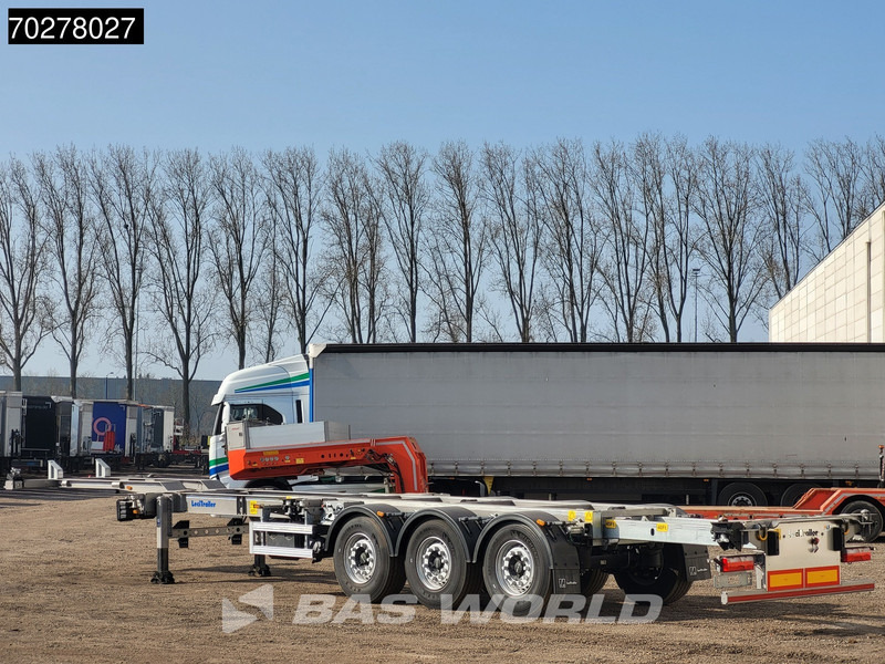 Lecitrailer SR3EC 3 axles UNUSED Liftachse Multi'45 - 컨테이너 운반 장치/ 스와프 보디 세미 트레일러 : 사진 2 Lecitrailer SR3EC 3 axles UNUSED Liftachse Multi'45 - 컨테이너 운반 장치/ 스와프 보디 세미 트레일러 : 사진 2