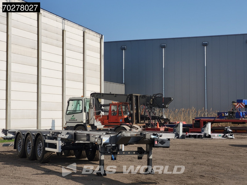 Lecitrailer SR3EC 3 axles UNUSED Liftachse Multi'45 - 컨테이너 운반 장치/ 스와프 보디 세미 트레일러 : 사진 3 Lecitrailer SR3EC 3 axles UNUSED Liftachse Multi'45 - 컨테이너 운반 장치/ 스와프 보디 세미 트레일러 : 사진 3