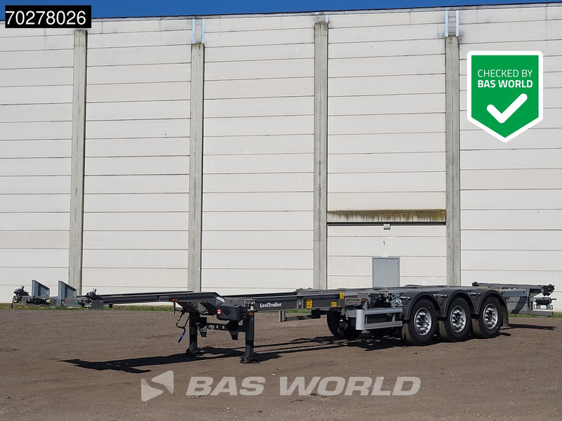 Lecitrailer SR3EC 3 axles UNUSED Liftachse Multi'45 - 컨테이너 운반 장치/ 스와프 보디 세미 트레일러 : 사진 1 Lecitrailer SR3EC 3 axles UNUSED Liftachse Multi'45 - 컨테이너 운반 장치/ 스와프 보디 세미 트레일러 : 사진 1