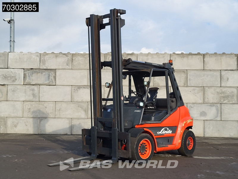 Linde H60D-01 - 디젤 지게차 : 사진 3 Linde H60D-01 - 디젤 지게차 : 사진 3