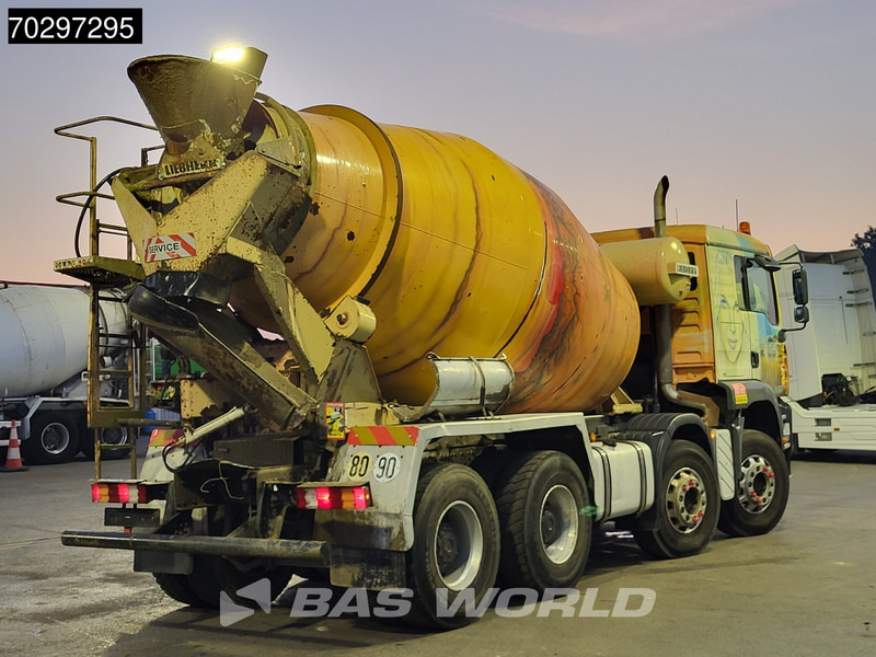 MAN 35.363 8X4 9m3 Liebherr mixer Big-Axle Steelsuspension Automatic Euro 3 - 콘크리트 믹서 트럭 : 사진 5 MAN 35.363 8X4 9m3 Liebherr mixer Big-Axle Steelsuspension Automatic Euro 3 - 콘크리트 믹서 트럭 : 사진 5