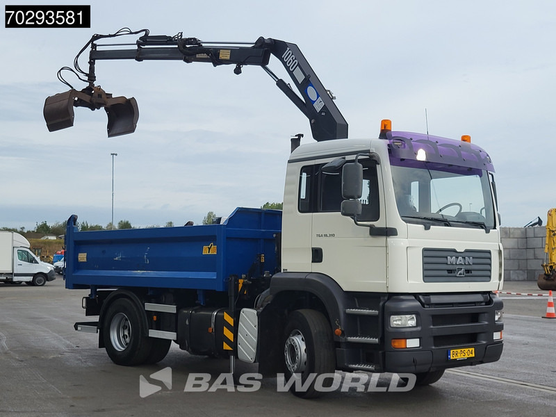 MAN TGA 18.310 TGA 4X2 NL-Truck HMF 1060 K2 Steelsuspension Euro 3 - 덤프트럭, 크레인 트럭 : 사진 3 MAN TGA 18.310 TGA 4X2 NL-Truck HMF 1060 K2 Steelsuspension Euro 3 - 덤프트럭, 크레인 트럭 : 사진 3