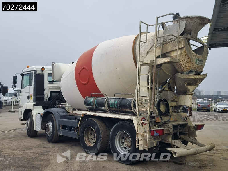 MAN TGA 32.360 8X4 Stetter 9m3 Steelsuspension Euro 4 - 콘크리트 믹서 트럭 : 사진 2 MAN TGA 32.360 8X4 Stetter 9m3 Steelsuspension Euro 4 - 콘크리트 믹서 트럭 : 사진 2
