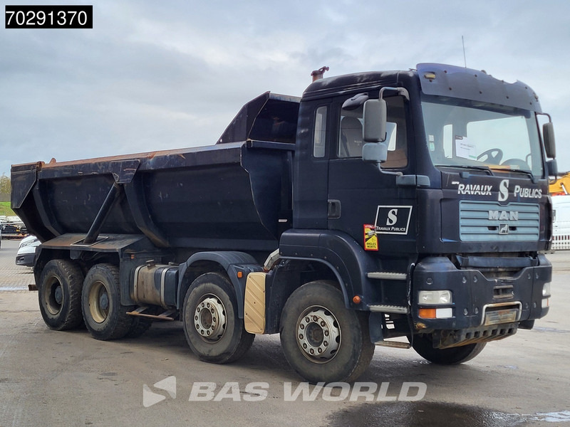 MAN TGA 35.480 8X4 BROKEN ENGINE 16m3 tipper Steel suspension Manual Retarder Euro 2 - 덤프트럭 : 사진 3 MAN TGA 35.480 8X4 BROKEN ENGINE 16m3 tipper Steel suspension Manual Retarder Euro 2 - 덤프트럭 : 사진 3