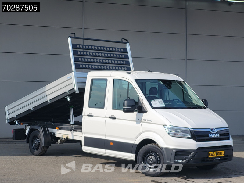 MAN TGE 3.180 Driezijdige Kipper Automaat 2025 Facelift 180PK Trekhaak LED Navi ACC Airco Cruise Euro6 Kipper Tippe Benne Kieper 3m3 A/C Towba - 덤프 밴 : 사진 2 MAN TGE 3.180 Driezijdige Kipper Automaat 2025 Facelift 180PK Trekhaak LED Navi ACC Airco Cruise Euro6 Kipper Tippe Benne Kieper 3m3 A/C Towba - 덤프 밴 : 사진 2