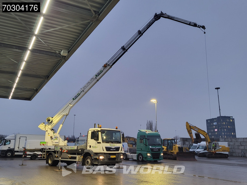 MAN TGM 18.250 44mtrs Böcker AK44/4000 Telescopic crane Manual Euro 6 - 험한 지형 크레인 : 사진 5 MAN TGM 18.250 44mtrs Böcker AK44/4000 Telescopic crane Manual Euro 6 - 험한 지형 크레인 : 사진 5