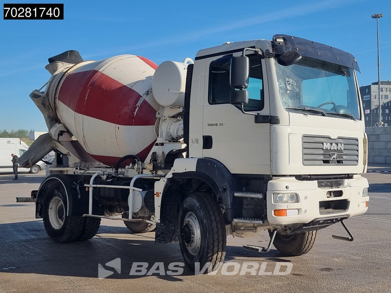MAN TGM 18.330 4X4 4x4 Manual Big-Axle Schwing stetter Mixer Euro 4 - 콘크리트 믹서 트럭 : 사진 3 MAN TGM 18.330 4X4 4x4 Manual Big-Axle Schwing stetter Mixer Euro 4 - 콘크리트 믹서 트럭 : 사진 3