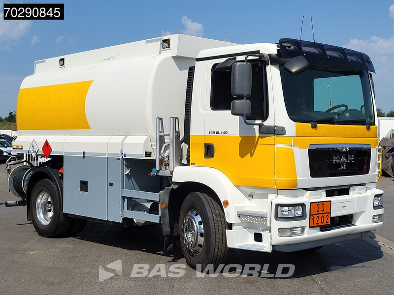 MAN TGM 18.340 4X2 Rohr Fuel tanker 15100 liter Automatic Euro 6 - 유조트럭 : 사진 3 MAN TGM 18.340 4X2 Rohr Fuel tanker 15100 liter Automatic Euro 6 - 유조트럭 : 사진 3