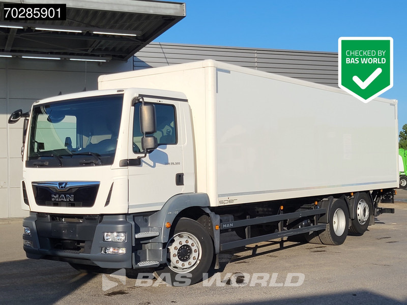 MAN TGM 26.320 6X2 26tonner Automatic Ladebordwand Liftachse Navi Euro 6 - 박스 트럭 : 사진 1 MAN TGM 26.320 6X2 26tonner Automatic Ladebordwand Liftachse Navi Euro 6 - 박스 트럭 : 사진 1