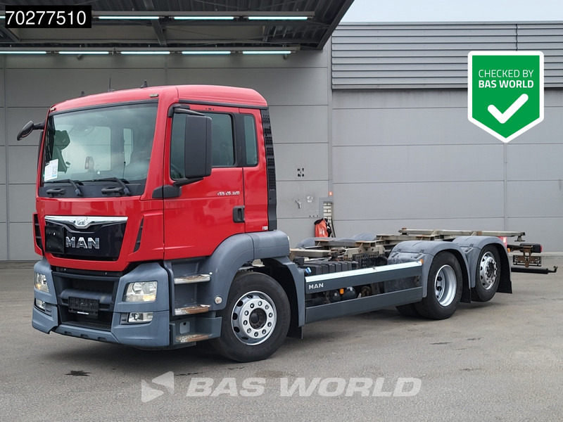 MAN TGS 26.320 6X2 BDF ADR Lift+lenkasche Automatic Euro 6 - 컨테이너 운반 장치/ 스와프 보디 트럭 : 사진 1 MAN TGS 26.320 6X2 BDF ADR Lift+lenkasche Automatic Euro 6 - 컨테이너 운반 장치/ 스와프 보디 트럭 : 사진 1