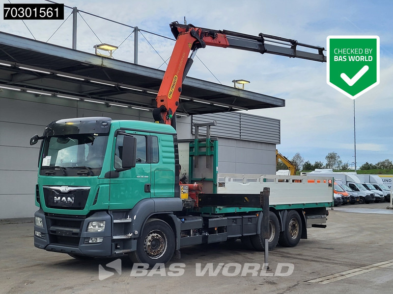 MAN TGS 26.400 6X2 Palfinger PK23001 EH Crane Kran Remote Retarder Euro 6 - 드롭사이드/ 플랫베드 트럭, 크레인 트럭 : 사진 1 MAN TGS 26.400 6X2 Palfinger PK23001 EH Crane Kran Remote Retarder Euro 6 - 드롭사이드/ 플랫베드 트럭, 크레인 트럭 : 사진 1