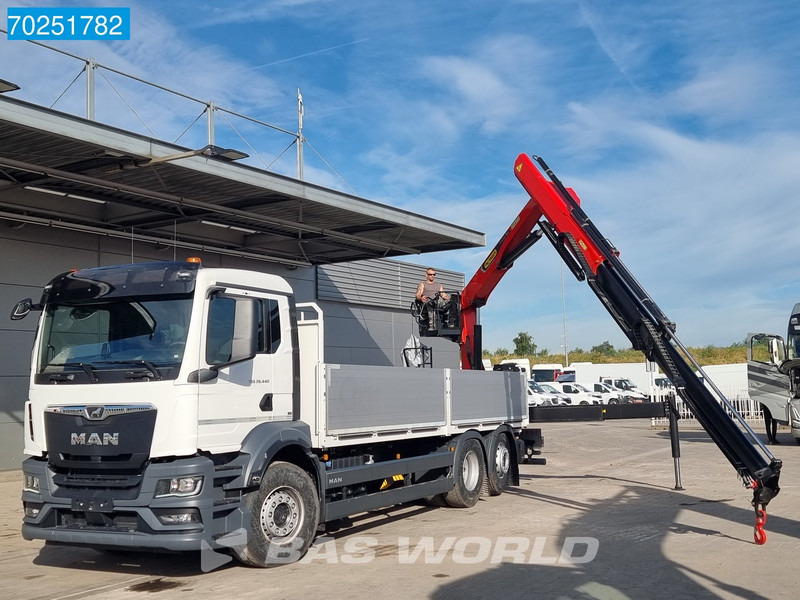 MAN TGS 26.440 6X2 NEW NL-Truck Palfinger PK 20.501 L TEC3 Kran Crane Baustoff Euro 6 - 드롭사이드/ 플랫베드 트럭, 크레인 트럭 : 사진 5 MAN TGS 26.440 6X2 NEW NL-Truck Palfinger PK 20.501 L TEC3 Kran Crane Baustoff Euro 6 - 드롭사이드/ 플랫베드 트럭, 크레인 트럭 : 사진 5