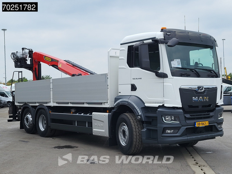 MAN TGS 26.440 6X2 NEW NL-Truck Palfinger PK 20.501 L TEC3 Kran Crane Euro 6 - 드롭사이드/ 플랫베드 트럭, 크레인 트럭 : 사진 3 MAN TGS 26.440 6X2 NEW NL-Truck Palfinger PK 20.501 L TEC3 Kran Crane Euro 6 - 드롭사이드/ 플랫베드 트럭, 크레인 트럭 : 사진 3