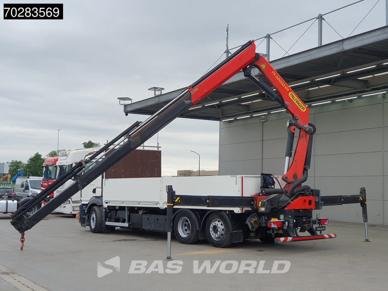 MAN TGS 26.470 6X2 Palfinger PK22002-EH Kran Crane Liftachse Navi Euro 6 - 드롭사이드/ 플랫베드 트럭, 크레인 트럭 : 사진 5 MAN TGS 26.470 6X2 Palfinger PK22002-EH Kran Crane Liftachse Navi Euro 6 - 드롭사이드/ 플랫베드 트럭, 크레인 트럭 : 사진 5