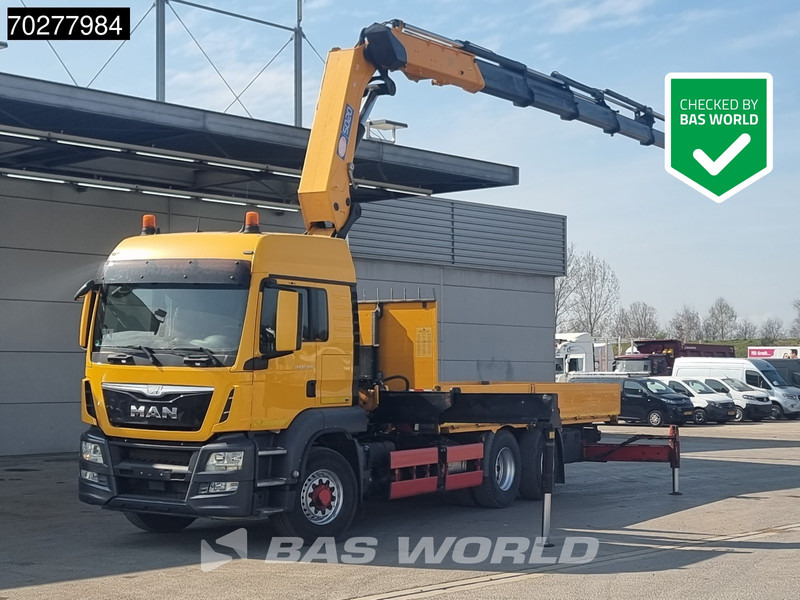 MAN TGS 26.480 6X4 HMF 5020 K6 Crane Kran 6x2H4 Hydrodrive Euro 6 - 드롭사이드/ 플랫베드 트럭, 크레인 트럭 : 사진 1 MAN TGS 26.480 6X4 HMF 5020 K6 Crane Kran 6x2H4 Hydrodrive Euro 6 - 드롭사이드/ 플랫베드 트럭, 크레인 트럭 : 사진 1