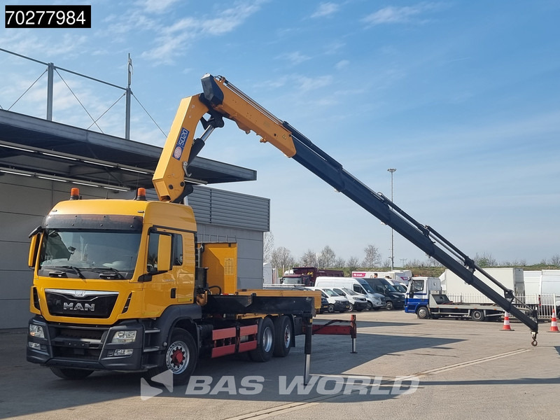 MAN TGS 26.480 6X4 HMF 5020 K6 Crane Kran 6x2H4 Hydrodrive Euro 6 - 드롭사이드/ 플랫베드 트럭, 크레인 트럭 : 사진 3 MAN TGS 26.480 6X4 HMF 5020 K6 Crane Kran 6x2H4 Hydrodrive Euro 6 - 드롭사이드/ 플랫베드 트럭, 크레인 트럭 : 사진 3