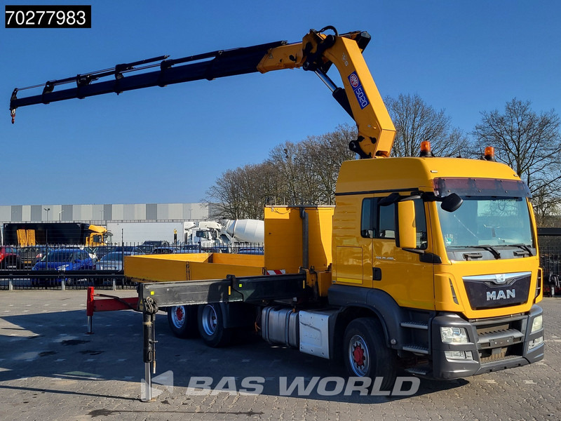 MAN TGS 26.480 6X4 HMF 5020-K6 Crane Kran Hydrodrive Lift+Lenkachse Euro 6 - 드롭사이드/ 플랫베드 트럭, 크레인 트럭 : 사진 5 MAN TGS 26.480 6X4 HMF 5020-K6 Crane Kran Hydrodrive Lift+Lenkachse Euro 6 - 드롭사이드/ 플랫베드 트럭, 크레인 트럭 : 사진 5
