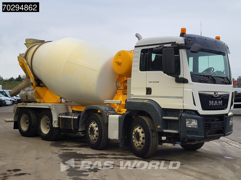 MAN TGS 32.420 8X4 9m3 Stetter Mixer Steel Suspension Automatic Euro 6 - 콘크리트 믹서 트럭 : 사진 3 MAN TGS 32.420 8X4 9m3 Stetter Mixer Steel Suspension Automatic Euro 6 - 콘크리트 믹서 트럭 : 사진 3