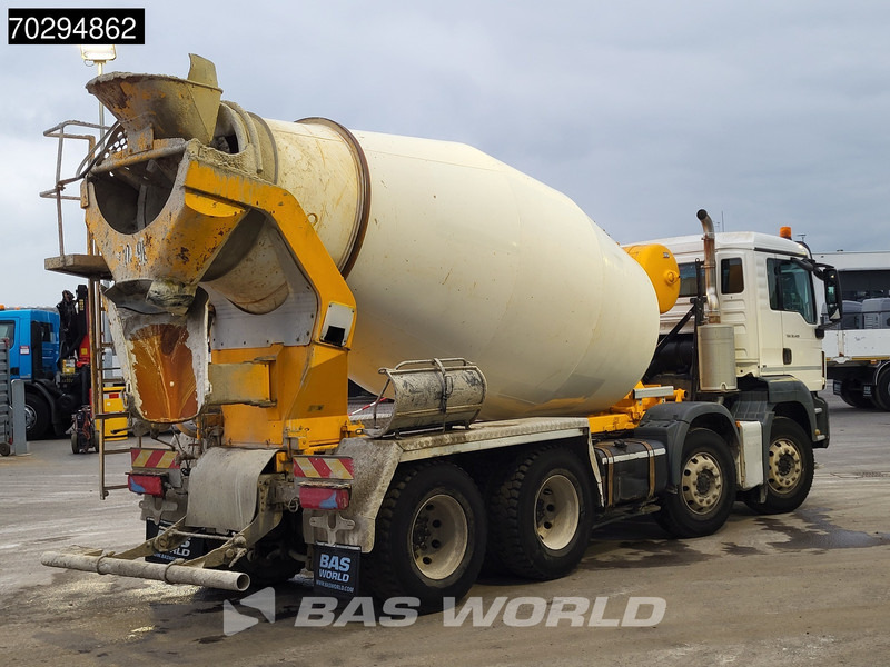 MAN TGS 32.420 8X4 9m3 Stetter Mixer Steel Suspension Automatic Euro 6 - 콘크리트 믹서 트럭 : 사진 5 MAN TGS 32.420 8X4 9m3 Stetter Mixer Steel Suspension Automatic Euro 6 - 콘크리트 믹서 트럭 : 사진 5