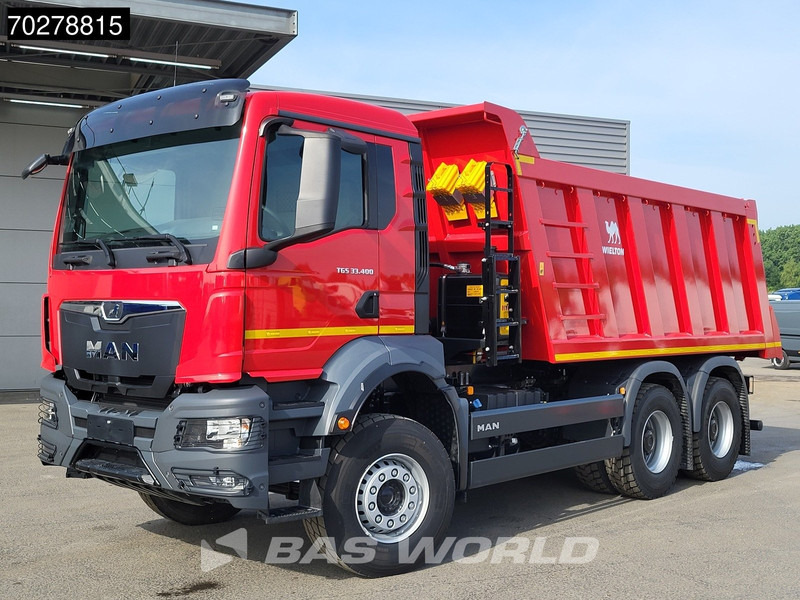 MAN TGS 33.400 6X4 NEW! 16m3 Wielton tipper Manual body heating Big-Axle Euro 5 - 덤프트럭 : 사진 5 MAN TGS 33.400 6X4 NEW! 16m3 Wielton tipper Manual body heating Big-Axle Euro 5 - 덤프트럭 : 사진 5
