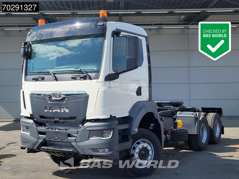 MAN TGS 33.400 6X4 NEW! Full-Steel Big-Axle Drumbrakes LED Euro 2 - 트랙터 유닛 : 사진 1 MAN TGS 33.400 6X4 NEW! Full-Steel Big-Axle Drumbrakes LED Euro 2 - 트랙터 유닛 : 사진 1