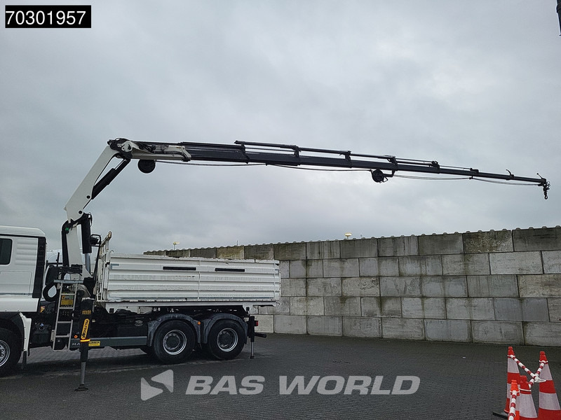 MAN TGS 33.420 6X6 Palfinger PK33002 EH Crane 12m3 tipper Manual Retarder Big-Axle Euro 6 - 덤프트럭, 크레인 트럭 : 사진 5 MAN TGS 33.420 6X6 Palfinger PK33002 EH Crane 12m3 tipper Manual Retarder Big-Axle Euro 6 - 덤프트럭, 크레인 트럭 : 사진 5