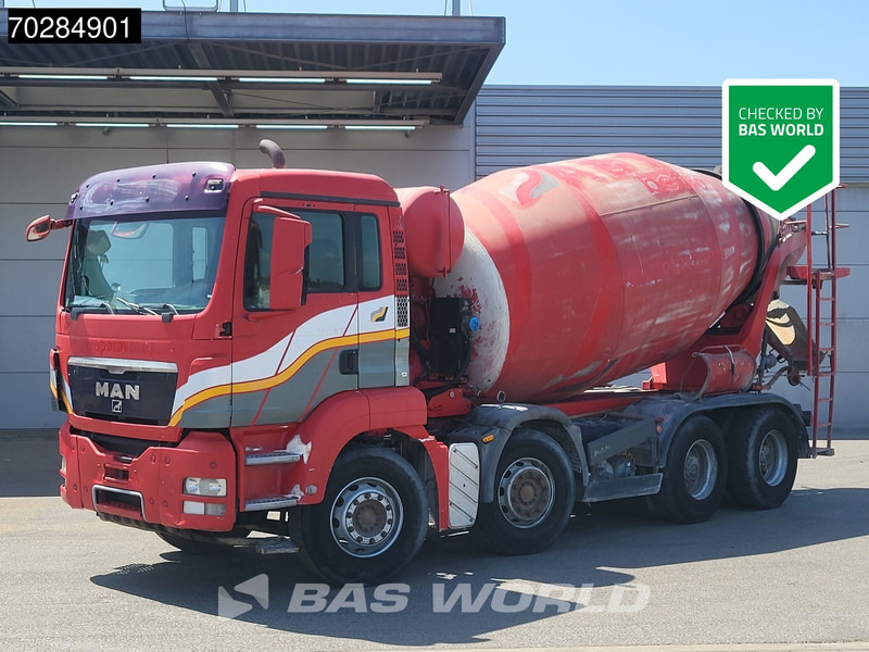 MAN TGS 35.360 8X4 9m3 Schwing Stetter Manual Big-Axle Steelsuspension Euro 4 - 콘크리트 믹서 트럭 : 사진 1 MAN TGS 35.360 8X4 9m3 Schwing Stetter Manual Big-Axle Steelsuspension Euro 4 - 콘크리트 믹서 트럭 : 사진 1