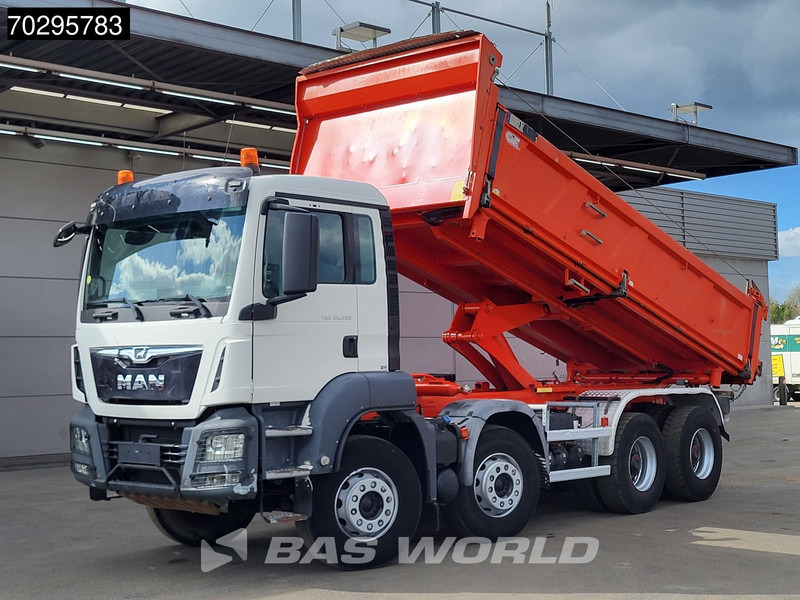 MAN TGS 35.400 8X4 13m3 CIF Bennes 2-side tipper Steel suspension Automatic Euro 6 - 덤프트럭 : 사진 3 MAN TGS 35.400 8X4 13m3 CIF Bennes 2-side tipper Steel suspension Automatic Euro 6 - 덤프트럭 : 사진 3