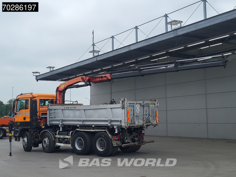 MAN TGS 35.400 8X4 Palfinger PK16001 K Kran Crane Retarder Big-Axle 2-Way tipper Euro 6 - 덤프트럭, 크레인 트럭 : 사진 2 MAN TGS 35.400 8X4 Palfinger PK16001 K Kran Crane Retarder Big-Axle 2-Way tipper Euro 6 - 덤프트럭, 크레인 트럭 : 사진 2